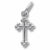 Cross charm in 14K White Gold hide-image