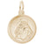 St. Antonio Charm in Yellow Gold Plated
