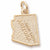 Grand Canyon, Az Charm in 10k Yellow Gold hide-image