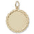 8179-Disc charm in Yellow Gold Plated hide-image
