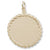 8181-Disc charm in Yellow Gold Plated hide-image