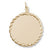 8182-Disc charm in Yellow Gold Plated hide-image