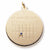 Calendar Charm in 10k Yellow Gold hide-image