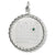 8339-Calendar charm in Sterling Silver hide-image