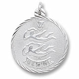 Gemini charm in Sterling Silver hide-image