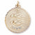 Gemini Charm in 10k Yellow Gold hide-image