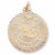 Capricorn charm in Yellow Gold Plated hide-image