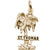 St Thomas Palm W/Sign Charm in 10k Yellow Gold hide-image