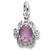 October Birthstone charm in 14K White Gold hide-image