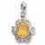 November Birthstone charm in 14K White Gold hide-image