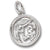 Aquarius charm in Sterling Silver hide-image