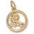 Aries charm in Yellow Gold Plated hide-image