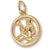 Virgo charm in Yellow Gold Plated hide-image