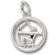 Sagittarius charm in 14K White Gold hide-image