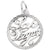 Las Vegas Charm In Sterling Silver