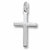 Cross charm in 14K White Gold hide-image