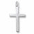 Cross charm in Sterling Silver hide-image