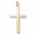 Cross Charm in 10k Yellow Gold hide-image