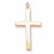 Cross Charm in 10k Yellow Gold hide-image