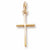 Cross Charm in 10k Yellow Gold hide-image