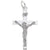 Cross Charm In Sterling Silver