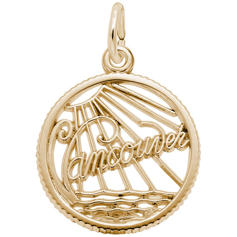 Vancouver Charm in Yellow Gold Plated