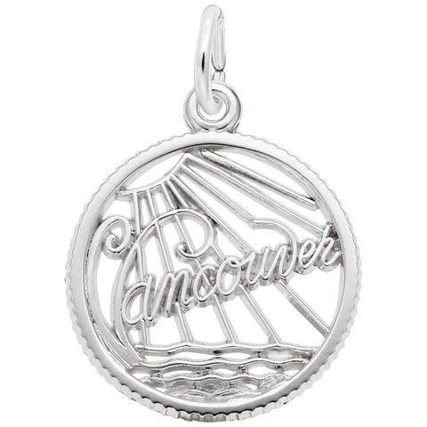 Vancouver Charm In Sterling Silver