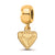 Gold Plated LogoArt Depaul University Xs Dangle Bead Charm