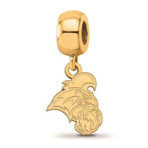 Gold Plated LogoArt Coastal Carolina University Small Dangle Bead