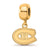 Gold Plated NHL LogoArt Montreal Canadiens Xs Dangle Bead Charm