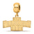 Gold Plated LogoArt University of San Francisco Small Dangle Bead