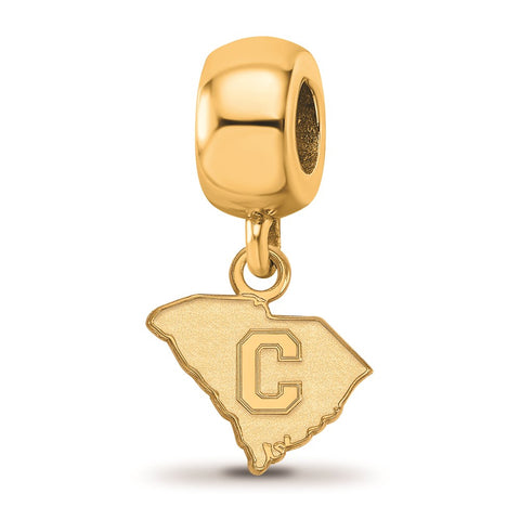 Gold Plated LogoArt The Citadel Xs Dangle Bead Charm