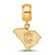 The Citadel Small Charm Dangle Bead in Gold Plated