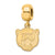 Gold Plated LogoArt Baylor University Small Dangle Bead