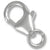 Sterling Silver Lobster Claw Clasp