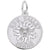 Sun Valley, Idaho Charm In Sterling Silver