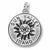 Sun Valley, Idaho charm in 14K White Gold hide-image