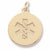 Medical Symbol charm in Yellow Gold Plated hide-image