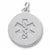 Medical Symbol charm in 14K White Gold hide-image