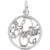 St Maarten Charm In Sterling Silver