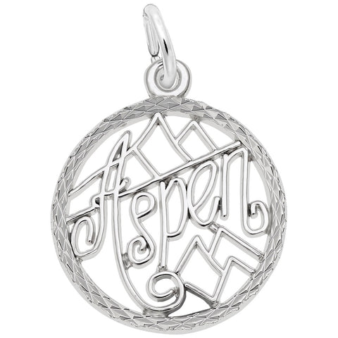 Aspen Charm In Sterling Silver