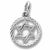 Star Of David charm in Sterling Silver hide-image