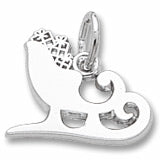 Sleigh charm in Sterling Silver hide-image