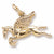 Pegasus charm in Yellow Gold Plated hide-image