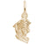 Graduation Charm In Yellow Gold