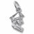 Graduation charm in Sterling Silver hide-image