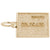 Denver Colorado Charm in Yellow Gold Plated