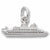 Oceanliner charm in Sterling Silver hide-image