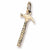 Hammer charm in Yellow Gold Plated hide-image