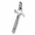 Hammer charm in 14K White Gold hide-image